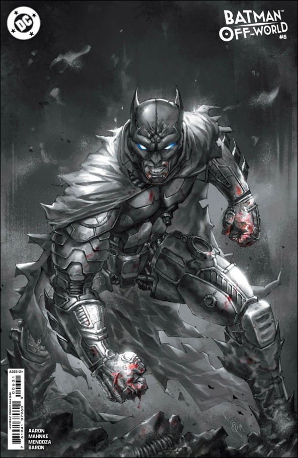 Batman: Off-World issue 6-C Alan Quah 1:25 Cardstock Cover