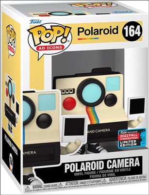 POP! Ad Icons figure 164-B Polaroid Camera Fall Convention Exclusive