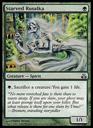 Magic the Gathering: Guildpact (Base Set) card 97 Starved Rusalka