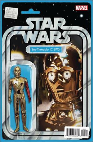 Star Wars Special: C-3PO issue 1-E John Tyler Christopher Action Figure Cover