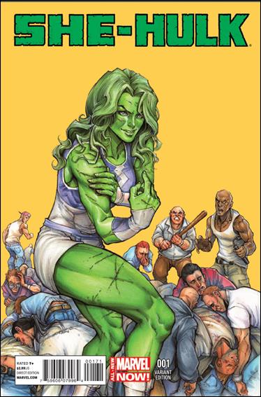 She-Hulk (2014) issue 1-C Siya Oum 1:100 Cover