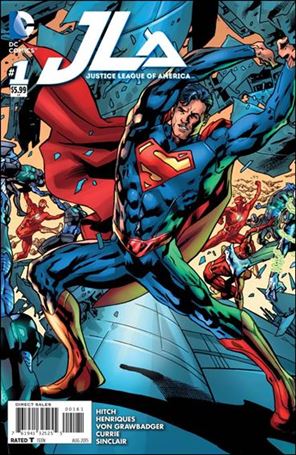 Justice League of America (2015) issue 1-F Bryan Hitch Superman Cover