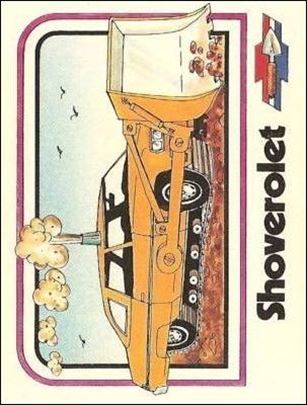 Crazy Cars  (Base Set) card 16 Shoverolet