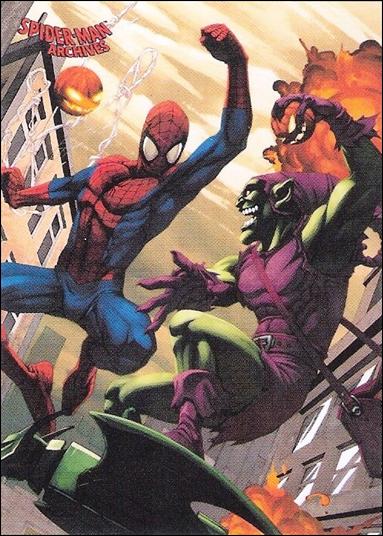 Spider-Man Archives (Base Set) card 38 Spider-Man vs. Green Goblin