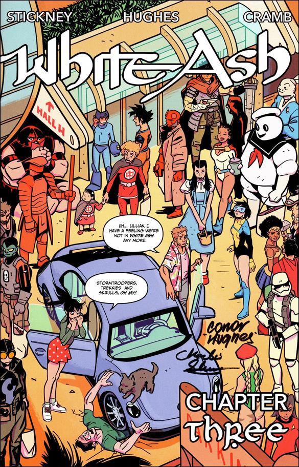 White Ash (2017) issue 3-C San Diego Comic Con Cover 1/75