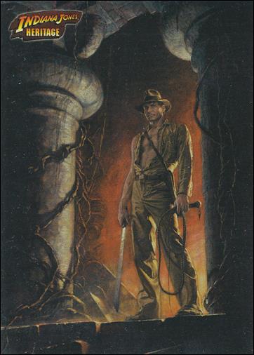 Indiana Jones Heritage (Base Set) card 88 Poster Art: Inside the Temple of Doom