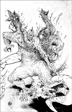 Ultramega issue 4-E Paul Pope 1:10 Black & White Virgin Cover