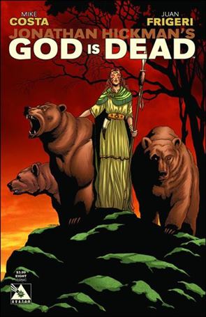 God is Dead issue 8-D Jacen Burrows Iconic Cover