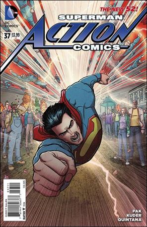 Action Comics (2011) issue 37 Aaron Kuder Cover
