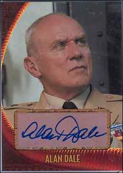 Indiana Jones and the Kingdom of the Crystal Skull (Autograph Subset) card nn1 Alan Dale as General Ross 1/1000