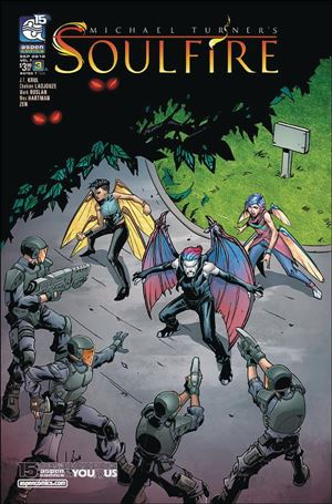 Michael Turner's Soulfire (2018) issue 3 Chahine Ladjouze Cover