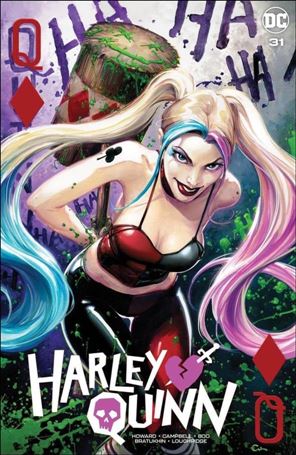 Harley Quinn (2021) issue 31-F Clayton Crain Cover
