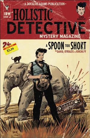Dirk Gently's Holistic Detective Agency: A Spoon Too Short issue 2-B Robert Hack Subscription Cover