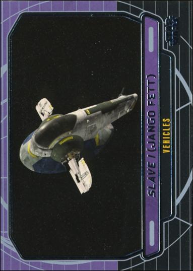 Star Wars Galactic Files (Base Set) card 253 Slave I (Jango Fett)