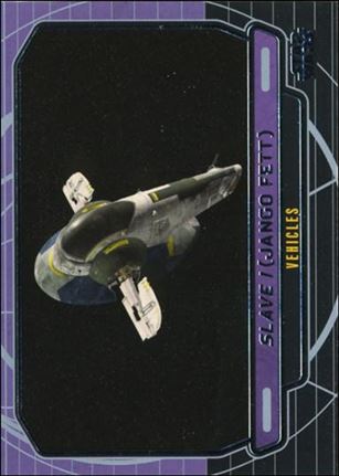 Star Wars Galactic Files (Base Set) card 253 Slave I (Jango Fett)