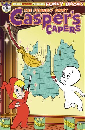Casper's Capers issue 2 Jazz Dela Cuesta Cover
