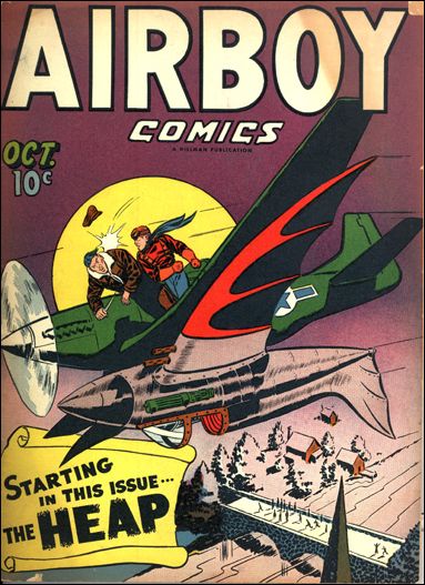 Airboy Comics (1946) issue 9 standard cover