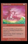 Magic the Gathering: Mercadian Masques (Base Set) card 219 Thunderclap