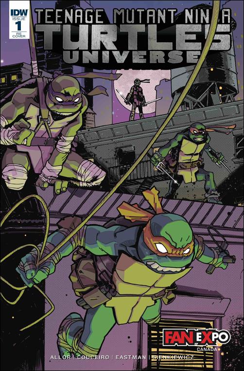 Teenage Mutant Ninja Turtles Universe issue 1-I Dan Duncan Fan Expo Canada Cover