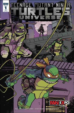 Teenage Mutant Ninja Turtles Universe issue 1-I Dan Duncan Fan Expo Canada Cover