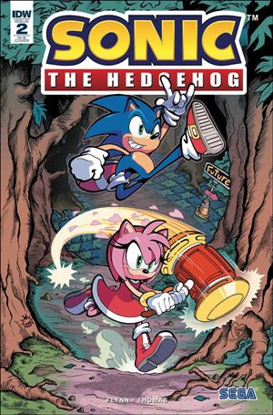 Sonic the Hedgehog (2018) issue 2-D Jonathan Gray 1:25 Cover