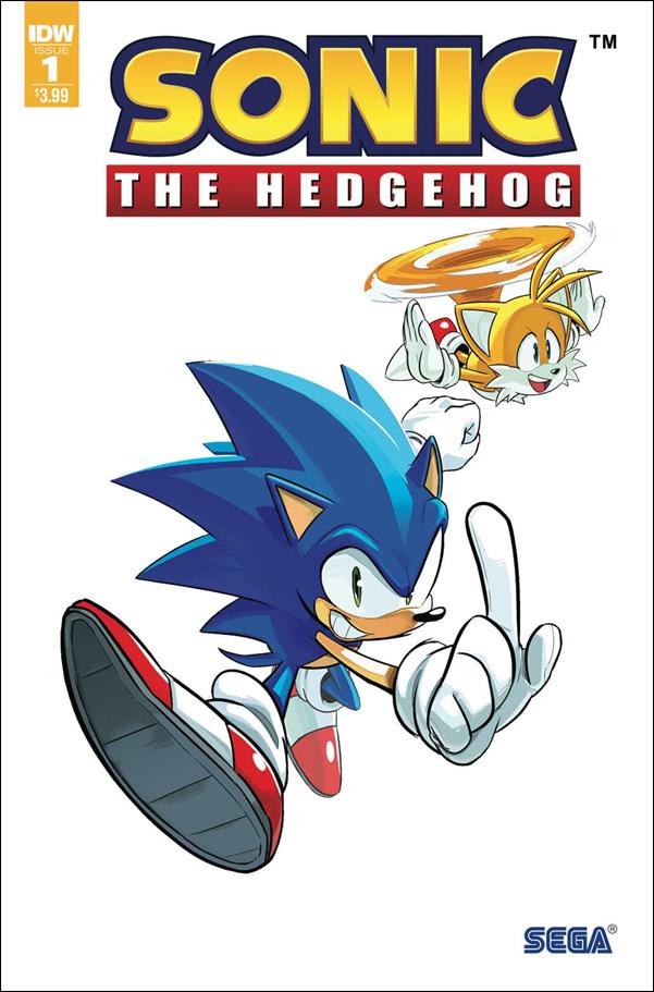 Sonic the Hedgehog (2018) issue 1-G Tyson Hesse Cover (3rd Printing)