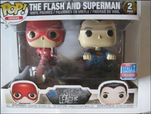 Pop! Heroes Multi-Packs figure nn14 The Flash & Superman (Fall Convention)