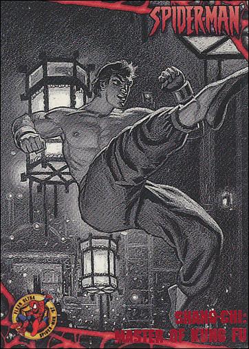 1997 Fleer Ultra Spider-Man (Base Set Red) card 5 Shang-Chi: Master of Kung Fu