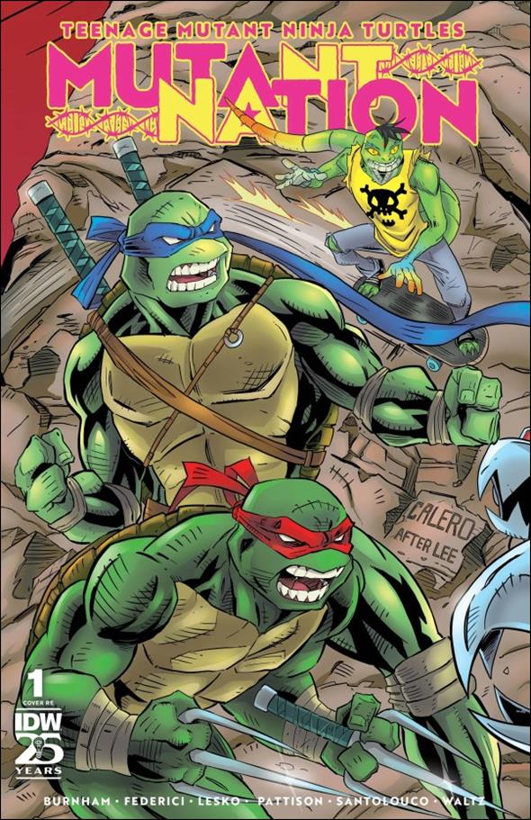Teenage Mutant Ninja Turtles: Mutant Nation issue 1-H Michael Calero Retailer Exclusive Connecting Cover