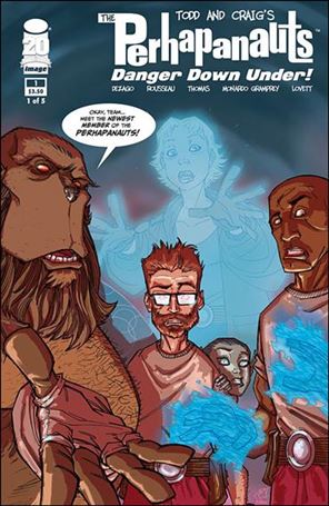 Perhapanauts: Danger Down Under issue 1 Craig Rousseau Cover