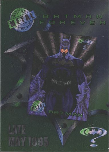 Batman Forever Metal (Promo) card nn 1-Card Promo Sheet