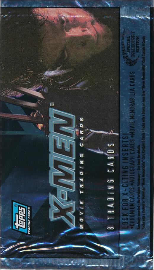 X-Men: The Movie card 2-C Sealed Pack - Wolverine