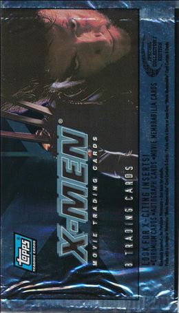 X-Men: The Movie card 2-C Sealed Pack - Wolverine