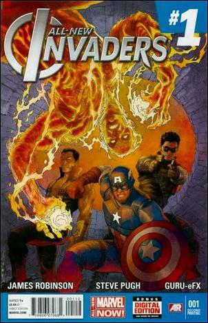 All-New Invaders issue 1-G Mukesh Singh Cover (2nd Printing)
