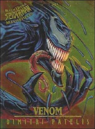 Fleer Ultra Spider-Man (Masterpieces Subset) card 8 Venom (Dimitri Patelis)