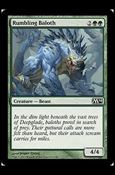 Magic the Gathering: 2014 Core Set (Base Set) card 193 Rumbling Baloth