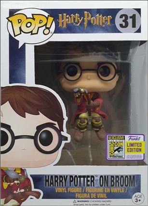 POP! Harry Potter figure '31' Harry Potter on Broom SDCC 2017