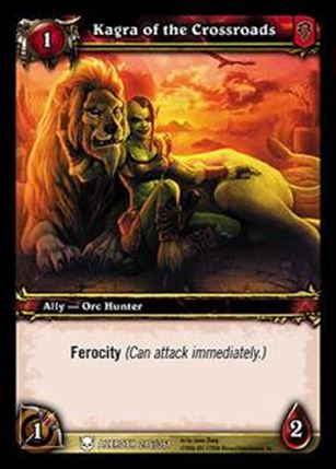 World of Warcraft: Heroes of Azeroth (Base Set) card 246 Kagra of the Crossroads
