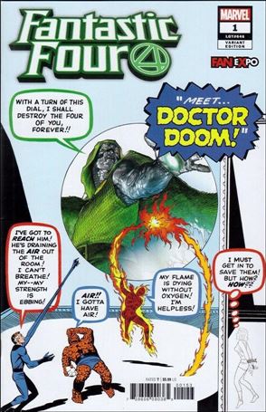 Fantastic Four (2018) issue 1-W Jack Kirby Fan Expo Cover 1/300
