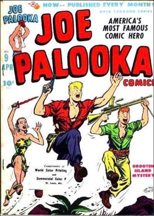 Joe Palooka (1945) issue 9-B World Color Printing Givaway