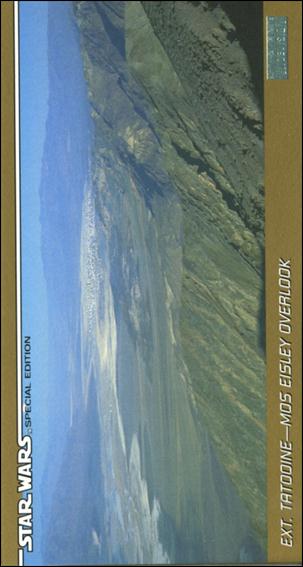 Star Wars Trilogy Special Edition Widevision  (Base Set) card 8 Ext. Tatooine - Mos Eisley Overlook