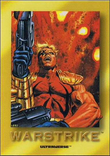 Ultraverse: Series 1 (Rookies Subset) card R4 Warstrike