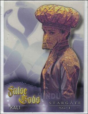 Stargate SG-1: Season 5 (False Gods Subset) card F6 Kali