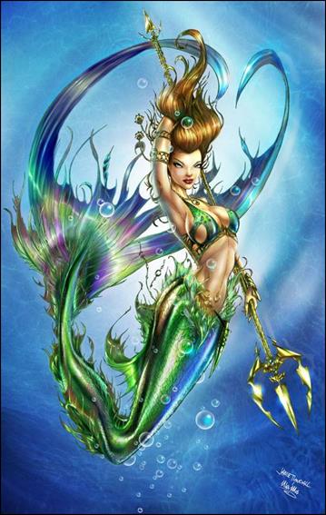 Grimm Fairy Tales Presents The Little Mermaid issue 1-E Jamie Tyndall Ultra Rare Retailer Virgin Cover