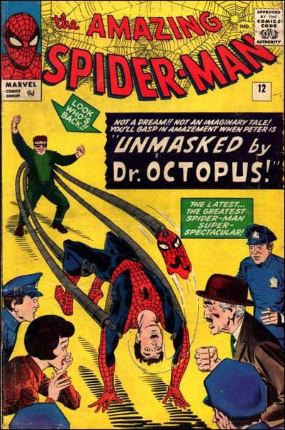Amazing Spider-Man (1963) issue 12-B UK Price Cover