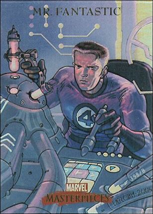 2007 Marvel Masterpieces (Parallel Foil Base Set) card 57 Mr. Fantastic