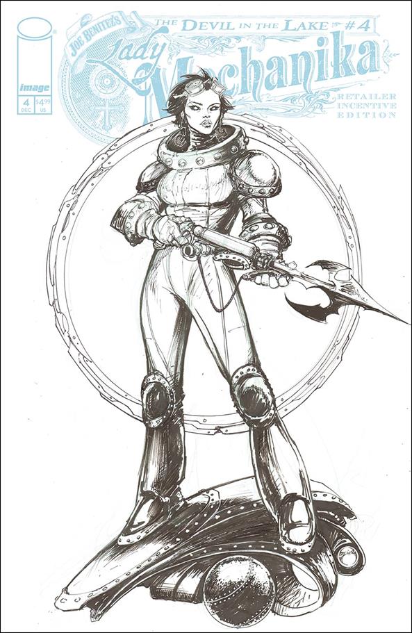 Lady Mechanika: The Devil in the Lake issue 4-C Joe Benitez 1:10 Cover