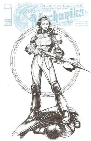 Lady Mechanika: The Devil in the Lake issue 4-C Joe Benitez 1:10 Cover