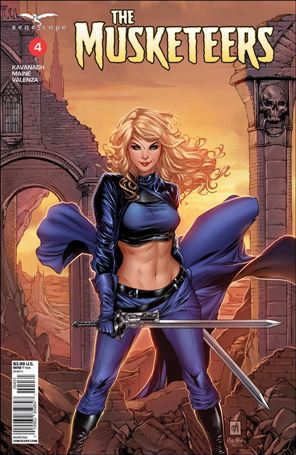 Musketeers issue 4-C Mike Krome Cover