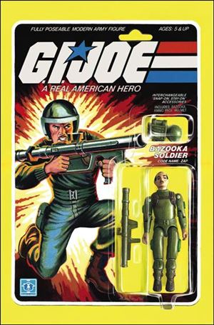G.I. Joe: A Real American Hero issue 220-B Adam Riches Action Figure Subscription Cover